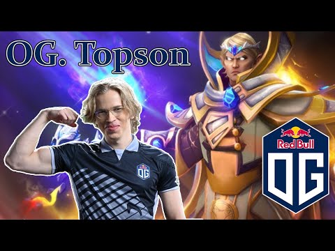 OG. VS EG. - Topson Invoker Mid Lane - Quas Wex Build \\ Dota 2
