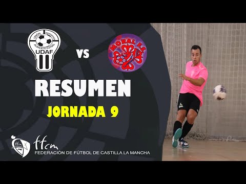 RESUMEN UDAF AFANION - ACEITES MORAL ORO FS (1 - 2) / Jornada 9 /TERCERA DIVISION / Temp21-22