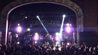 Atreyu My fork in the road (your knife in my back) Live Oct,5 2015 @The opera house in Toronto