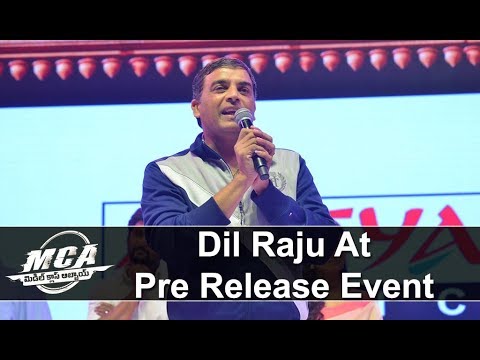 Dil Raju at MCA Pre Release Event 2