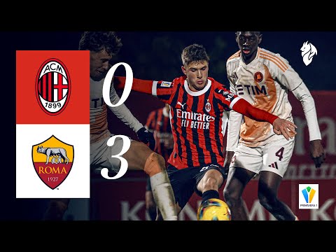 Sconfitta casalinga per la Primavera | Milan 0-3 Roma | Highlights