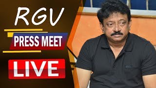 Ram Gopal Varma LIVE | Press Meet on Lakshmi’s NTR