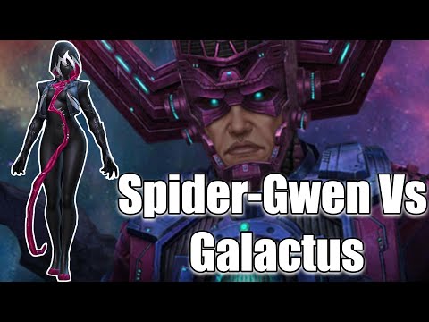 Gwenom vs Galactus! Giant Boss Raid (Marvel Future Fight)