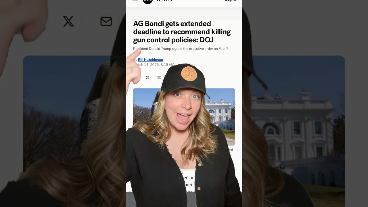 Bondi 2A Deadline EXTENDED #2ndamendment #shortsvideo #shortsfeed #shorts