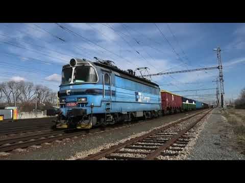 (HD) Trains at Breclav, Czech Republic - 10/3/20