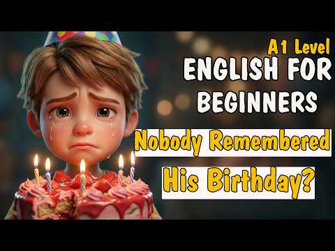 Learn English Through Listening Stories: No One Remembered His Birthday?