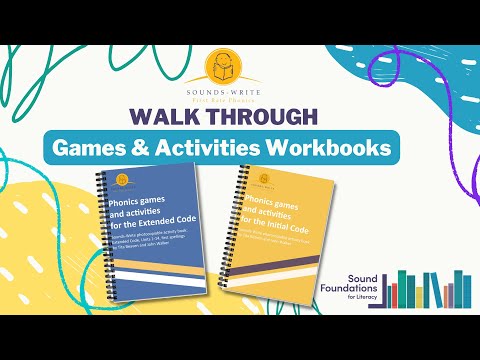 Sounds-Write Walkthrough: Phonics Games & Activities Workbooks