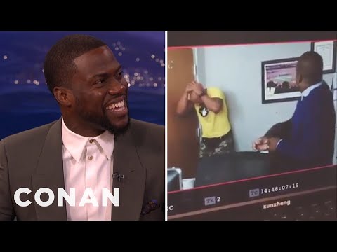 Kevin Hart Almost Knocked Out Dwayne "The Rock" Johnson | CONAN on TBS