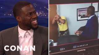 Kevin Hart Almost Knocked Out Dwayne \