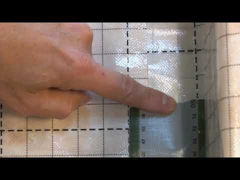 Folienüberlappung mit Latte abmessen | ISOVER Quick-Tipp #125