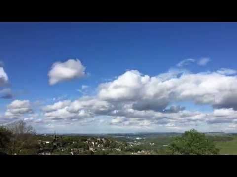 SIMON NORMINGTON - CLOUDS FLOAT & FLUTTER AWAY OUTSIDE OUR HOUSE