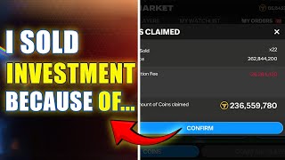 I Sold My INVESTMENT Because Of... | FC Mobile