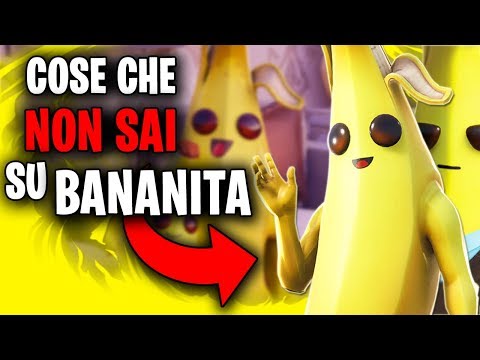 18 COSE CHE NON SAI SU BANANITA ! 😱 - Fortnite