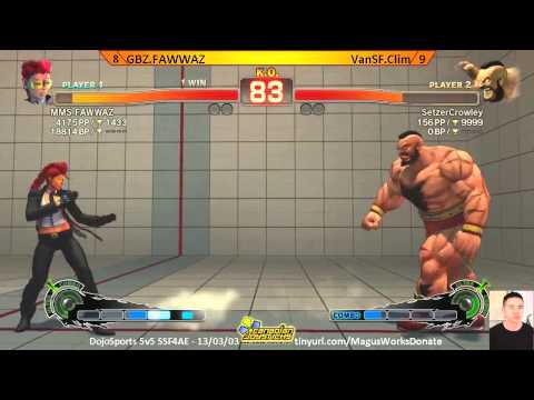 VanSF Clim vs Team GBZ - Dojo Sports League 5v5 SSF4AE