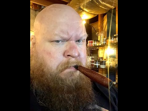 10062020 Morgan Pipes Briar Cigar, Pewter tampers, and...