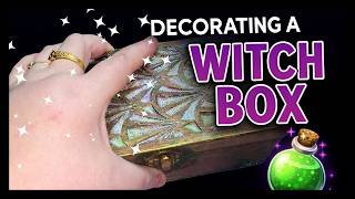 Decorating a Witch Box | The Story Continues!✨