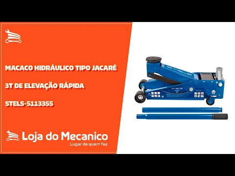 Macaco Jacaré 3 Toneladas Rebaixado STELS-5113755 - Video