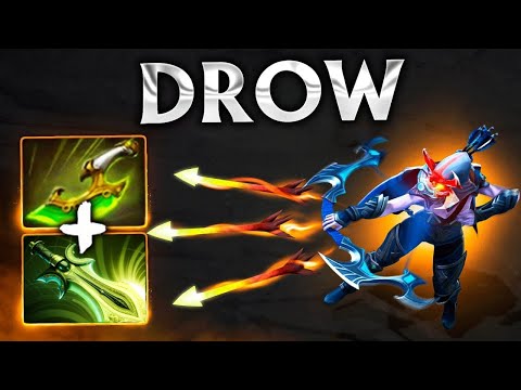 Mega Creeps Comeback Drow Ranger🔥 48 Kills Butterfly + Swift Blink Hit like a Truck🔥🔥