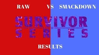 WWE SURVIVOR SERIES 2018