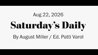 The Washington Post / LA Times Crossword 22/08/2026