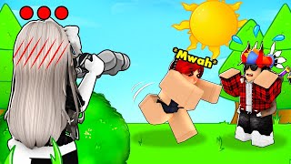 His Ex-Girlfriend STALKED Him, And It Got WEIRD... (ROBLOX BLOX FRUIT)