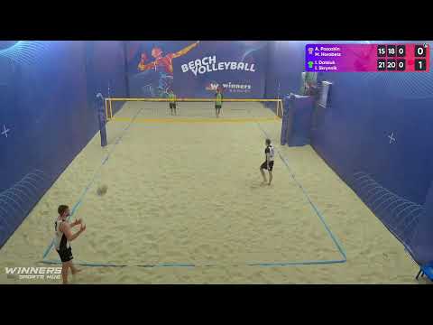 14:35 A. Pasazhin / M. Horobets - I. Datsiuk / I. Skrynnik 25.01.2023 | Winners Beach Volleyball