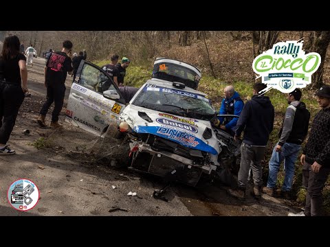 Rally del Ciocco 2025 show & big crash in Day 2