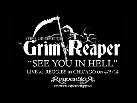 GRIM REAPER See You In Hell 4/5/14 Chicago