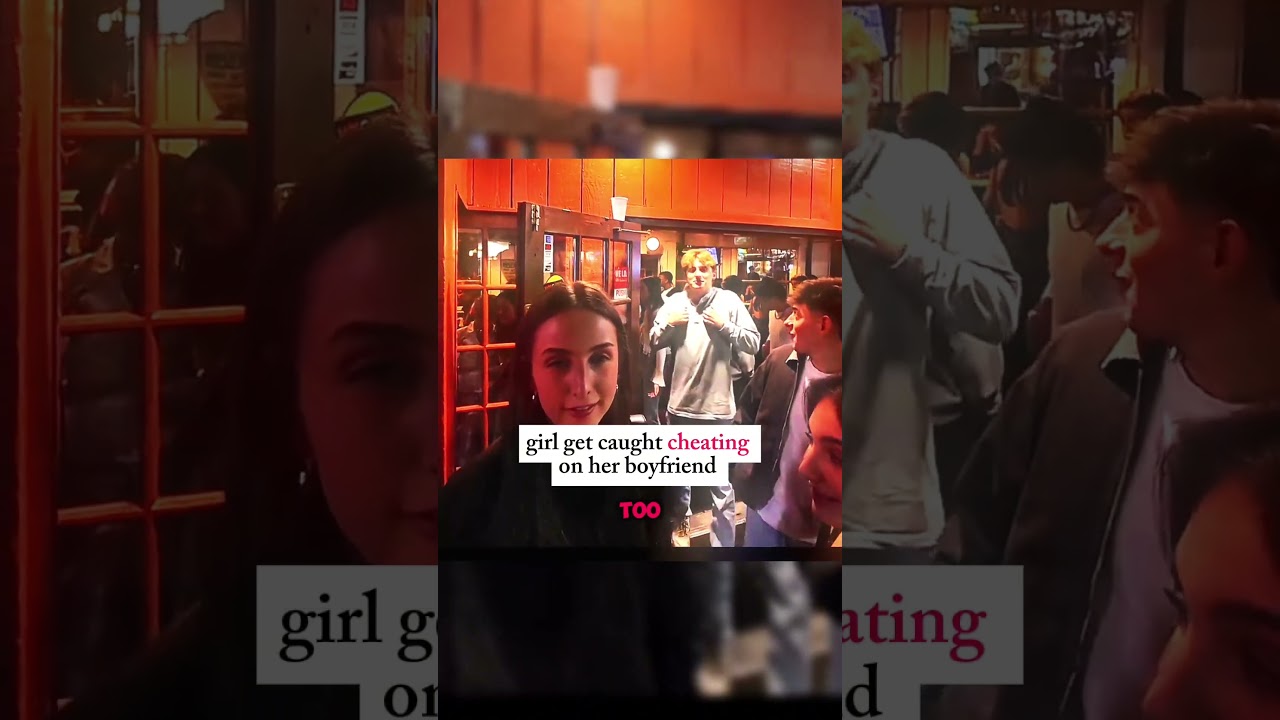 Caught her cheating on me with a freshman