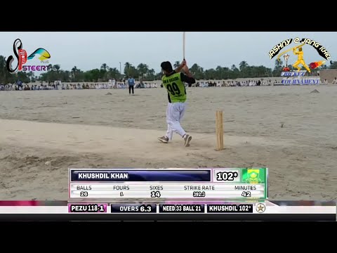 KHUSH DIL SHAH PSL PLAYER|142* ON 32 | VCC LAKKI MARWAT