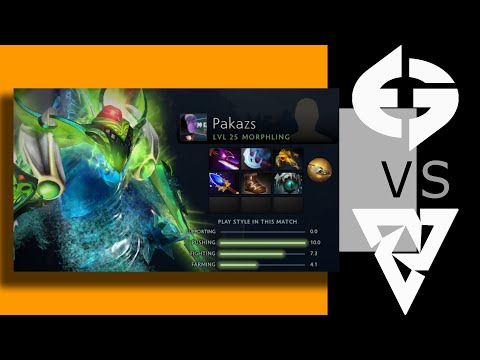 DotaHisWay - Pakazs Morphling - Evil Geniuses VS Tundra - DreamLeague Season 20