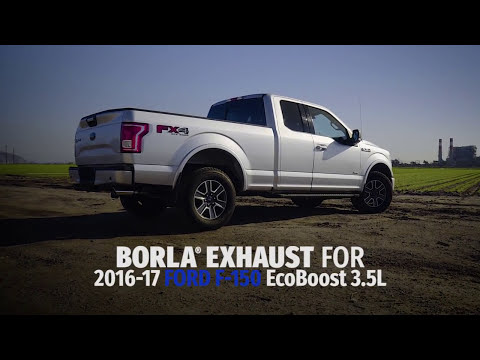 Borla Exhaust for 2015-2020 Ford F-150 3.5L EcoBoost [Exhaust System Sounds]