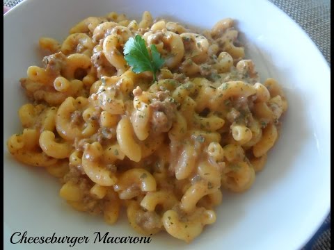 Cheeseburger Macaroni-How to make homemade Hamburger...