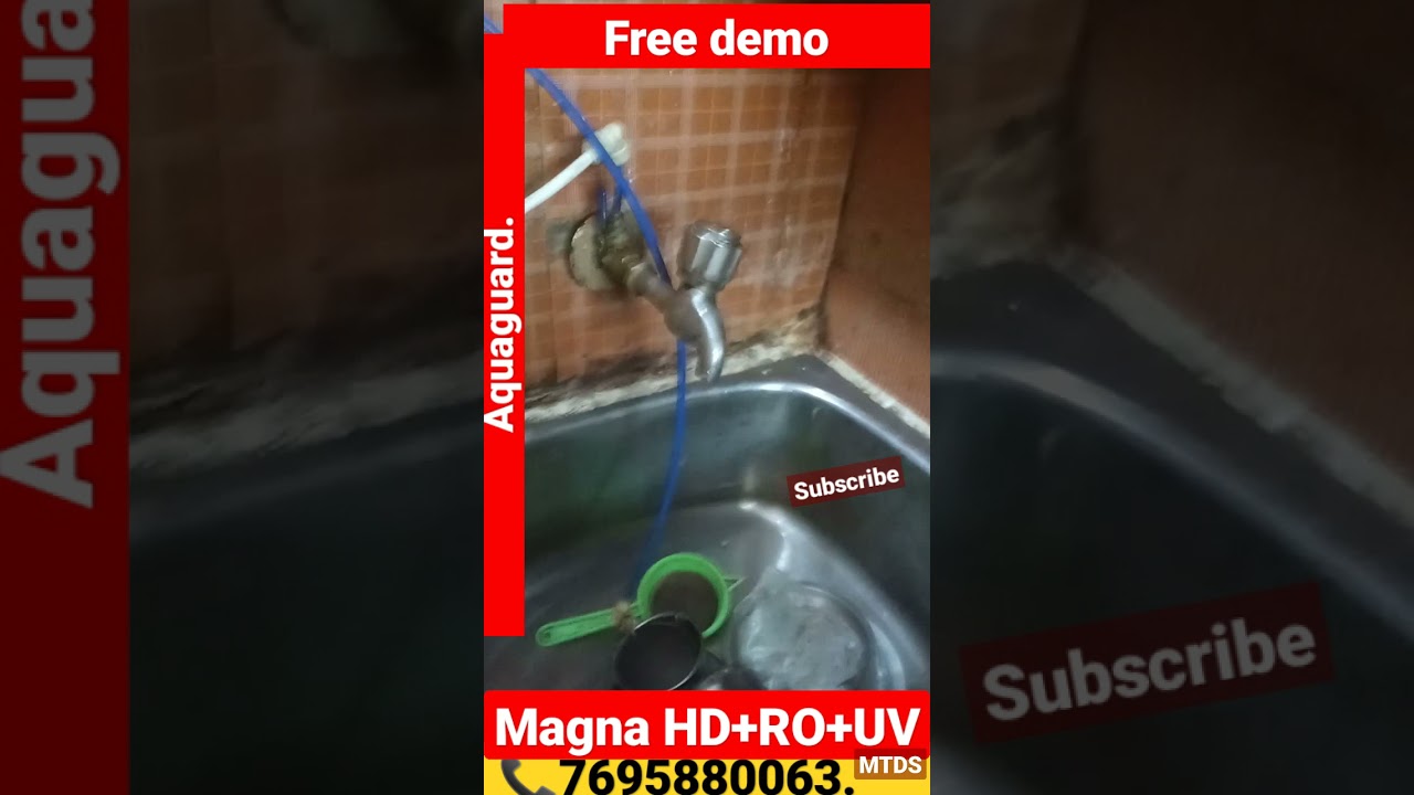 aquaguard water purifier 💧💧MAGNA HD RO+UV+ MTDS MINERAL guard technology 💧 active copper filter