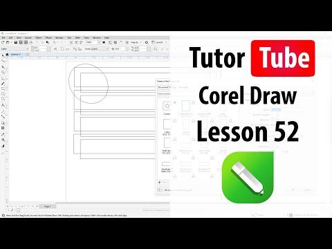 Corel Draw Lesson 1 Welcome Screen and Getting Started