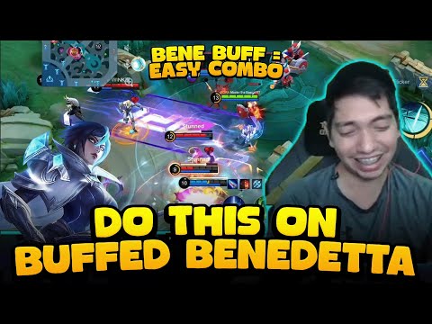 Do this Tricks on Buff Benedetta | Benedetta Gameplay | MLBB