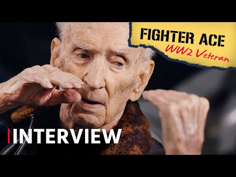 U.S. Navy Ace describes dogfight in F4F Wildcat against the Luftwaffe