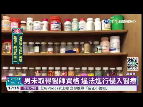 打擊不法密醫 嘉縣今年查獲5案送辦