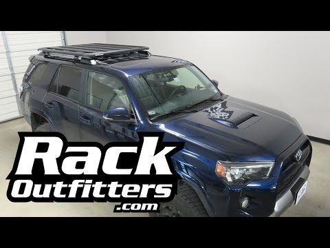Most Versatile Roof Rack System for Toyota 4-Runner the Rhino Rack SX Platform Tray