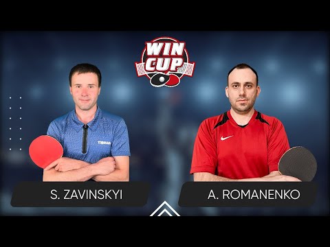 00:15 Serhii Zavinskyi - Andrii Romanenko West 6 WIN CUP 03.11.2023 | TABLE TENNIS WINCUP