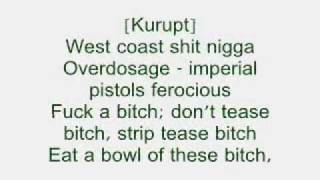 Dr Dre- Xxplosive (lyrics) Prod.By Chris &quot;The Glove&quot; Taylor