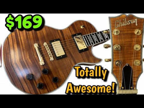 I Built My Own CHIBSON From A Guitar Kit Off E-Bay!