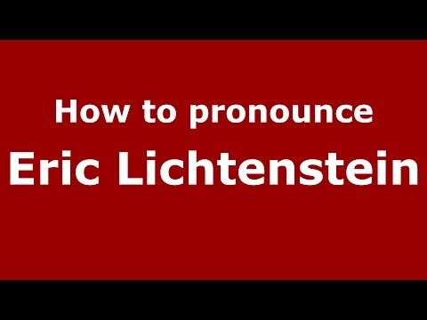 How to pronounce Eric Lichtenstein (Spanish/Argentina) - PronounceNames.com