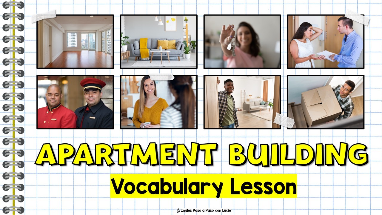 Partes de un Edificio de Apartamentos en Inglés | Vocabulario para Principiantes