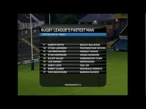 Rugby League's Fastest Man 2012