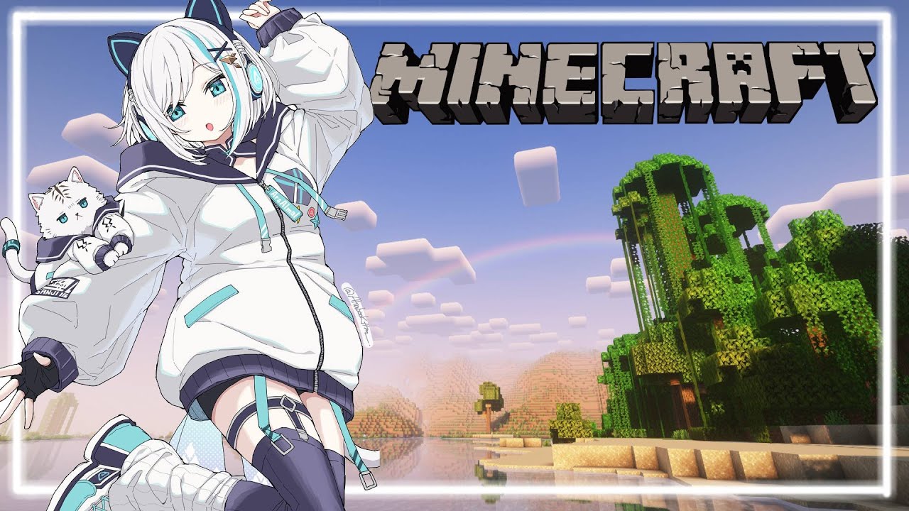 #03【 Minecraft 】 ジャングル生活3日め ~ダイヤ掘るぞ~ 【アルス・アルマル/にじさんじ】