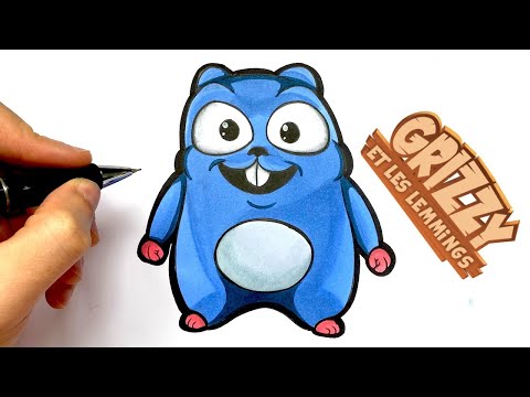 COMMENT DESSINER UN LEMMINGS (GRIZZY ET LES LEMMINGS)