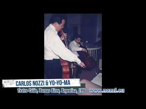 Carlos Nozzi & Yo-Yo Ma - Sonata in G Major for two cellos - Jean Barrière - Teatro Colón 1996