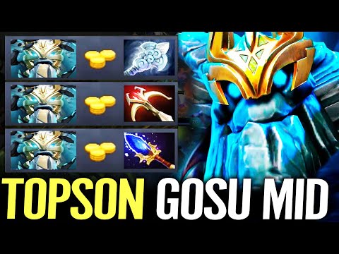 🔥 TOPSON Tiny 100% Gosu MID — Aghanim + Daedalus + Wind Waker IMBA Machine Gun Dota 2 Pro