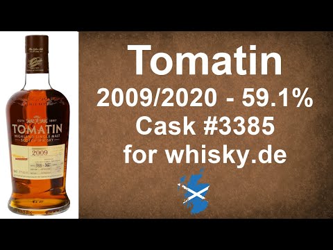 Tomatin 2009/2020 Verdejo White Cask Cask exclusive for whisky.de Scotch Review from WhiskyJason